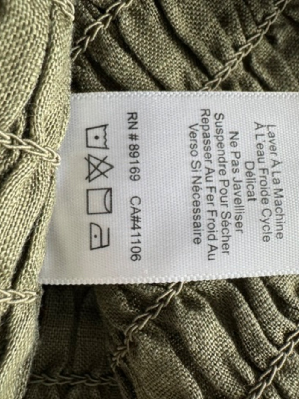 ATM Anthony Thomas Melillo - Bustier top - Army Green - L - Picture 8 of 8
